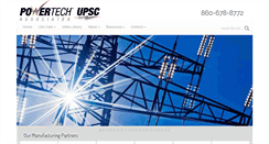 Desktop Screenshot of powertech-upsc.com